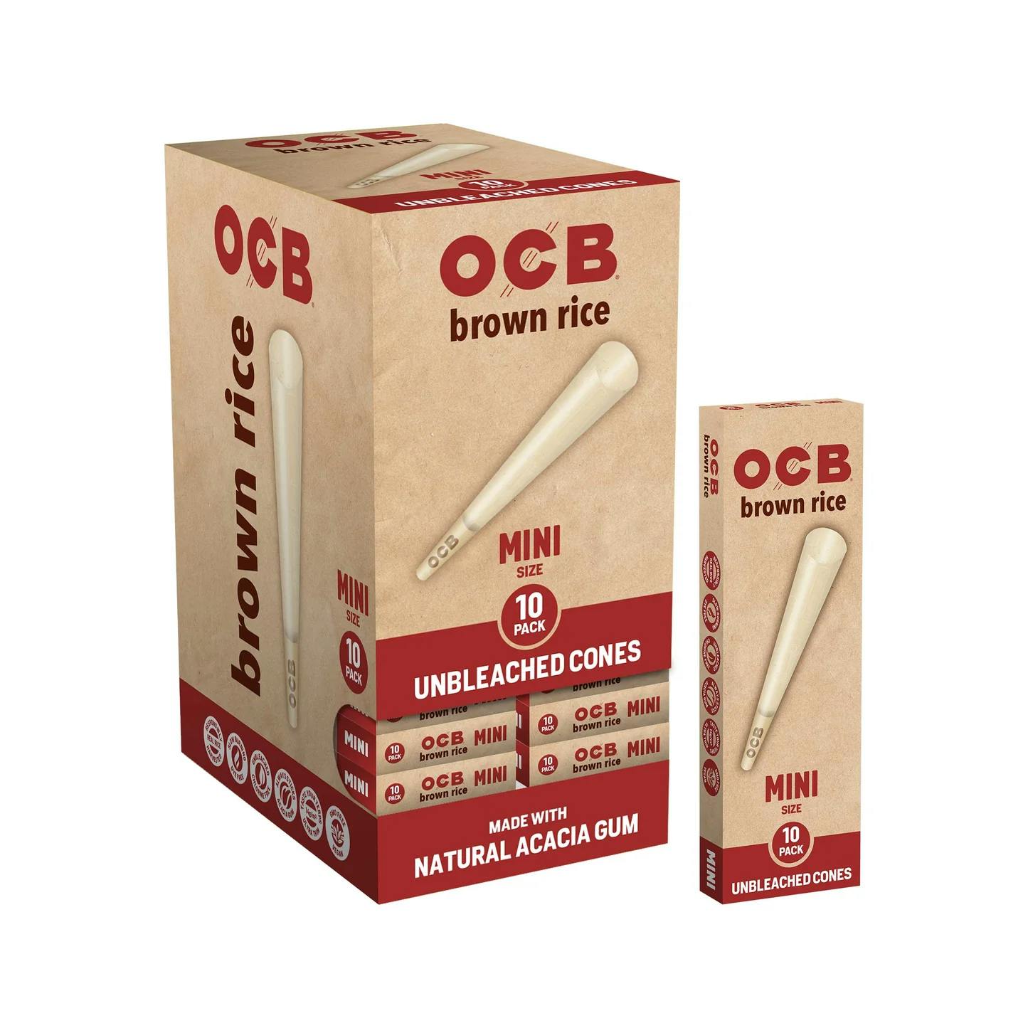 Accessories OCB Brown Rice Cone Mini