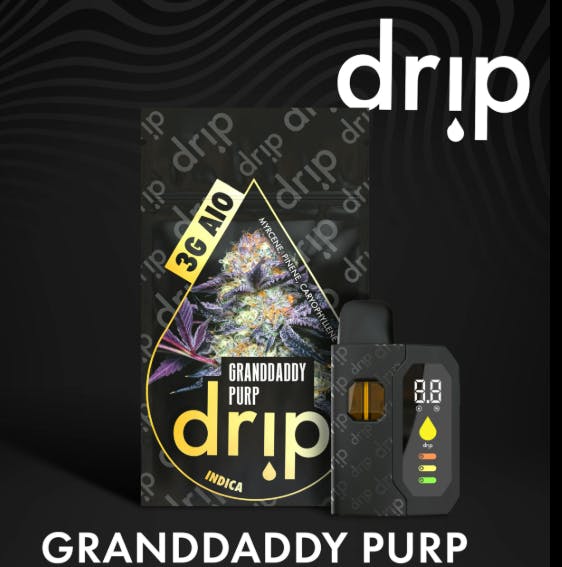 Drip | Granddaddy Purp | 3G Disposable