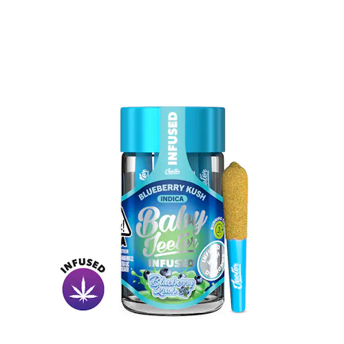 Blueberry Kush Baby Jeeter Infused Pre-Roll 5-pack | 2.5g-active