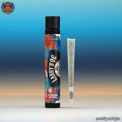 Michigander Fire MICHIGANDER FIRE | LARRY'S OG | PRE ROLL HYBRID — PRE_ROLLS