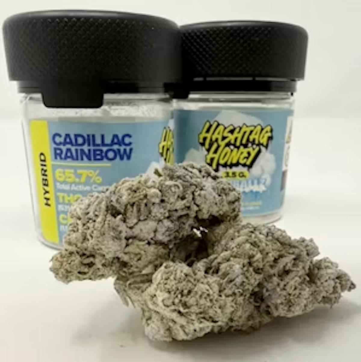 Photo of Hashtag Honey Snowballz Cadillac Rainbow Infused Flower