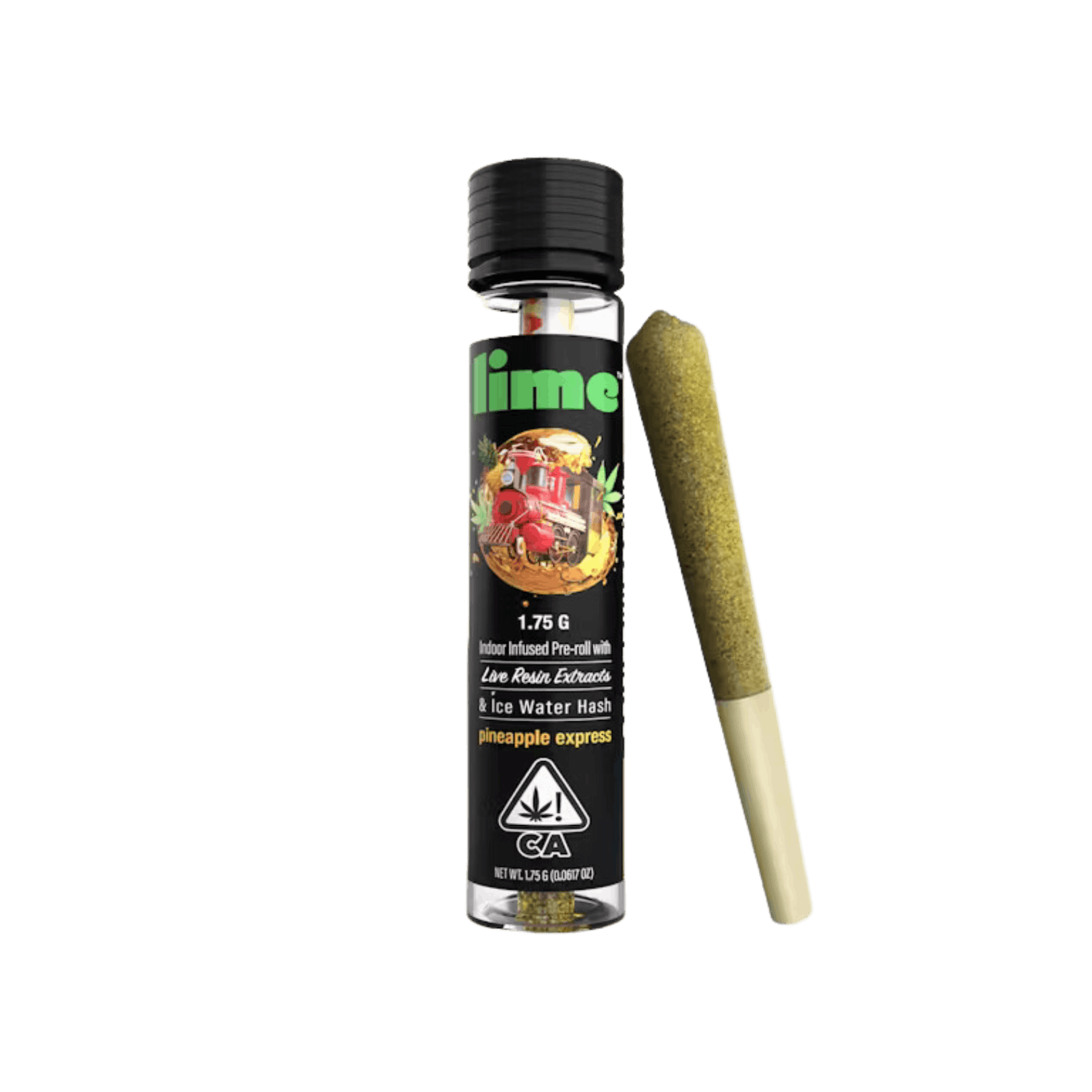 PINEAPPLE EXPRESS LIVE RESIN & ICE WATER HASH INFUSED PREROLL