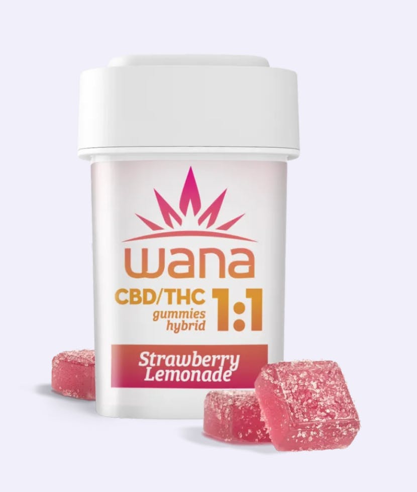 Photo of Classic Strawberry Lemonade 1:1 CBD/THC Chews [10 Pack] | 100mg