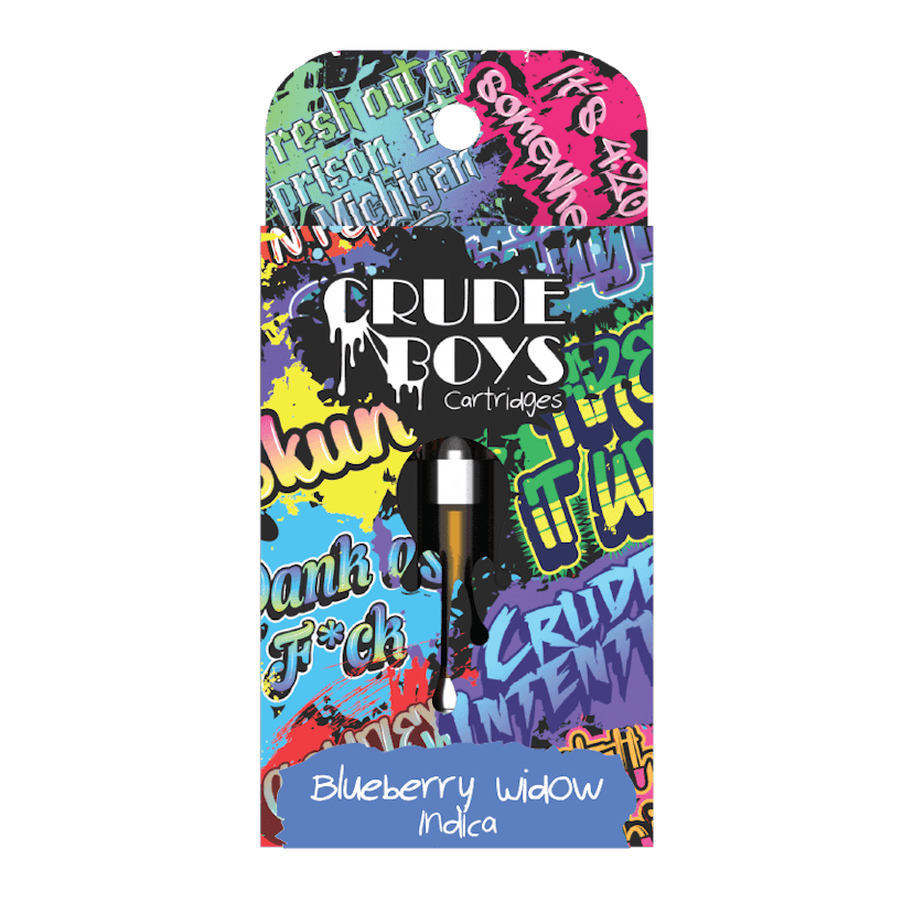 Crude Boys Cartridge | Blueberry Widow