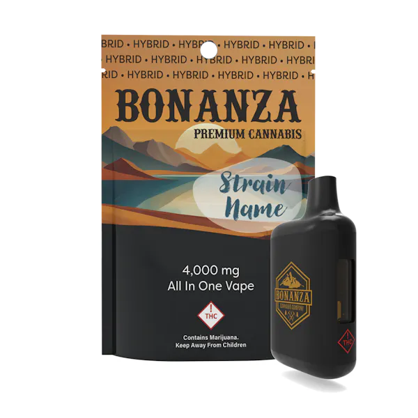 Bonanza  Disposable  Skywalker OG (I) 4000mg 4g Vaporizers | Bonanza  Cannabis |