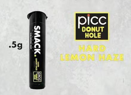 smack SMACK | Hard Lemon Haze | 1g Infused preroll | Sativa