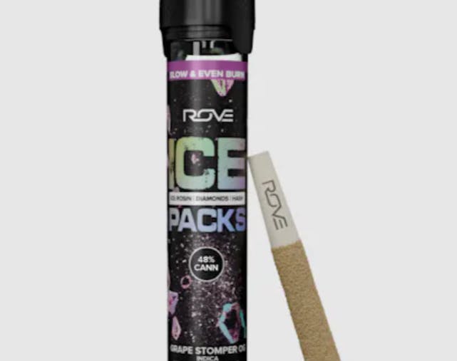 Rove Grape Stomper Ice Pack 1G Pre Roll