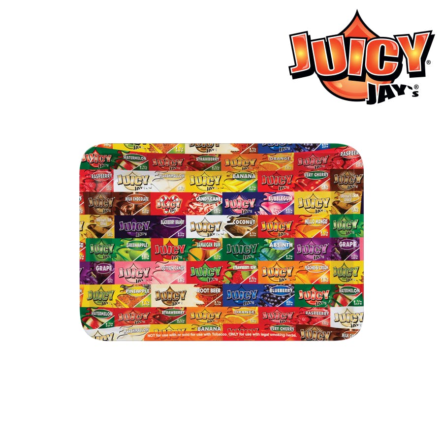 Juicy Jay | Small Logo Rolling Tray - 7in x 5in