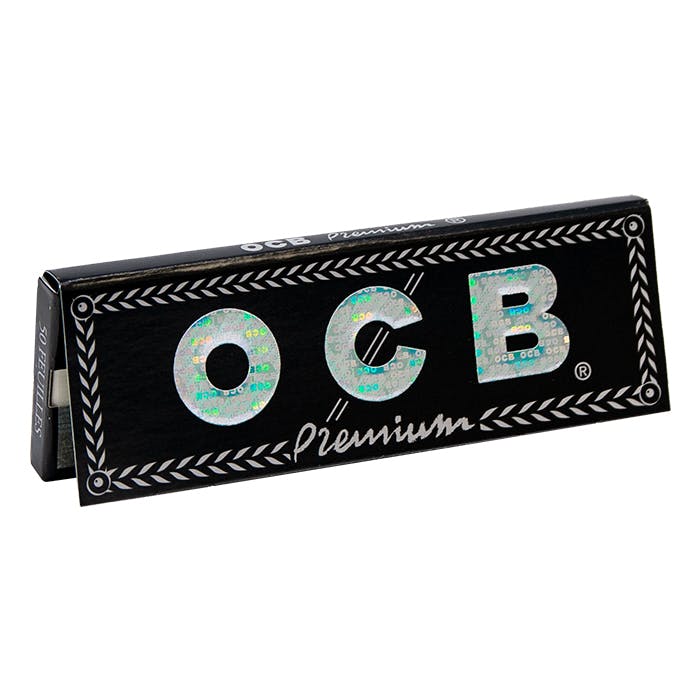 OCB | Black 1 1/4 Premium Rolling Papers - 50pk