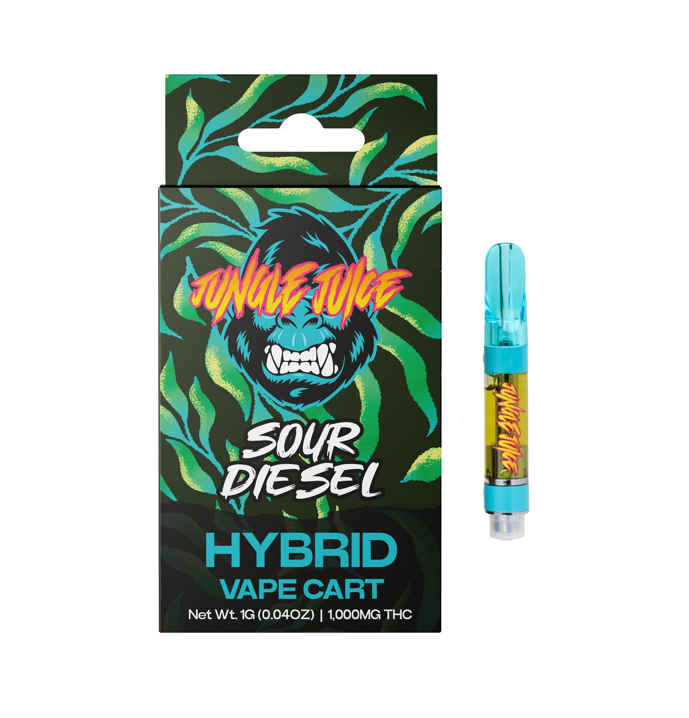 Jungle Juice Jungle Juice | 510 Vapor Cartridge | Sour Diesel | 1g