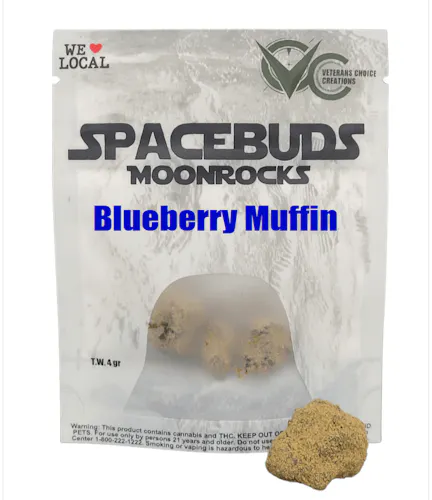 SPACEBUDS MOONROCKS | BLUEBERRY MUFFIN | 4G-active