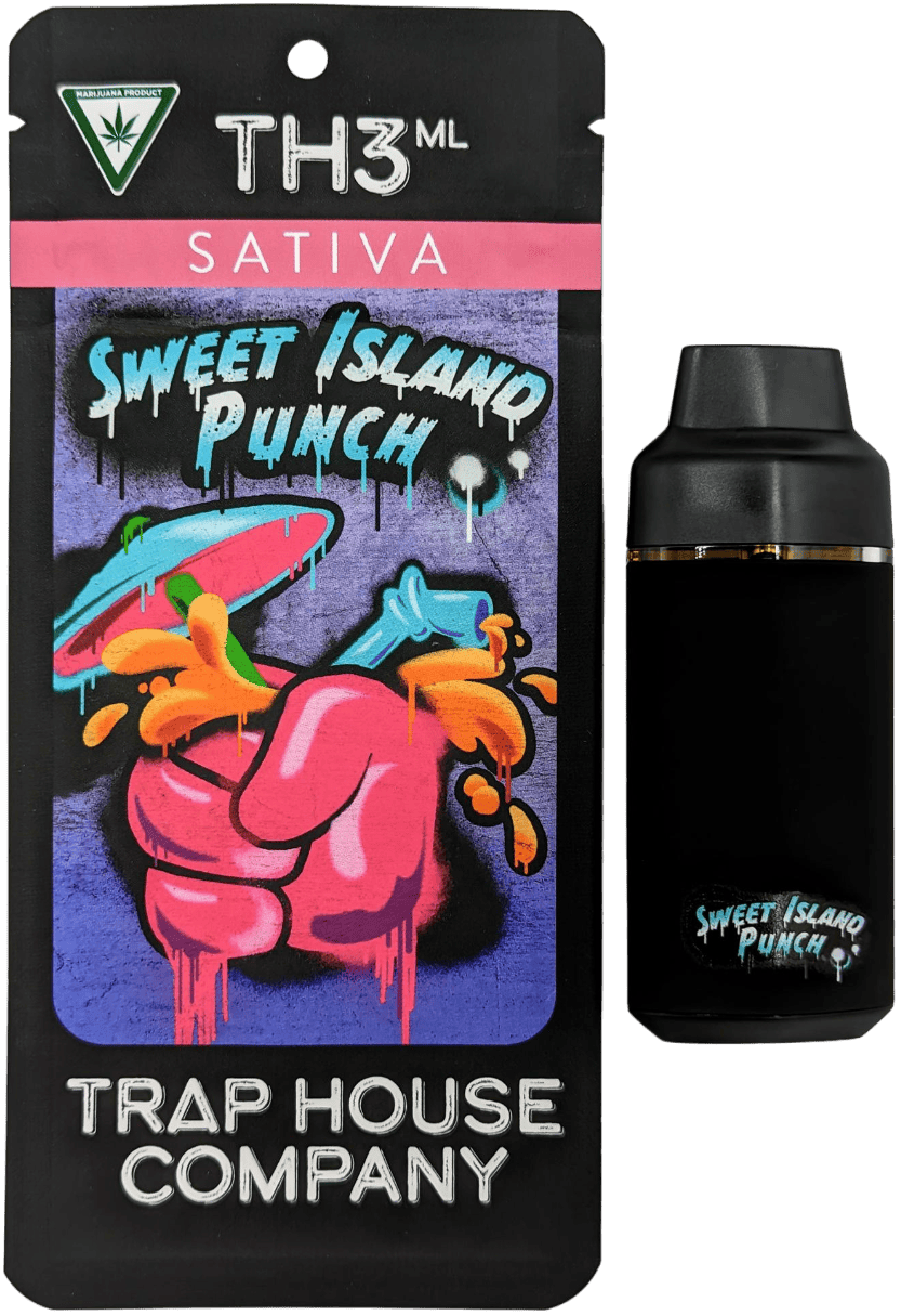 Trap House TH3 Disposable Sweet Island Punch | Premier Cannabis