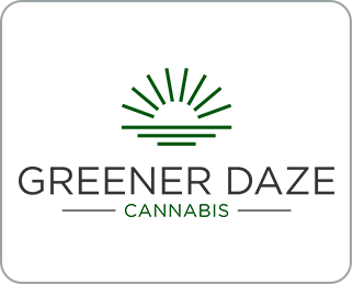 logo for Greener Daze Cannabis