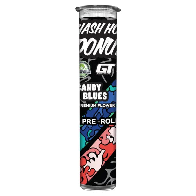 Peninsula - 1.6g Hash Hole Donut - Candy Blues x Strawberries & Cream