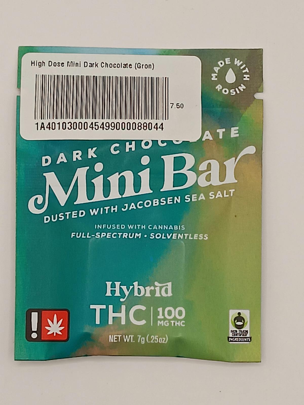 Photo of High Dose Mini Dark Chocolate (Gron)