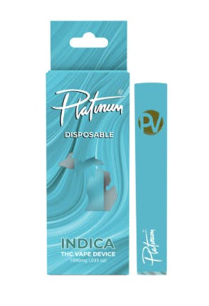 Product: Platinum Vape | Disposable Vape - 1g - Blue Raspberry