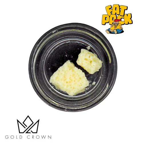 Gold Crown x Fat Pack - 1g Crumble - Blockberry