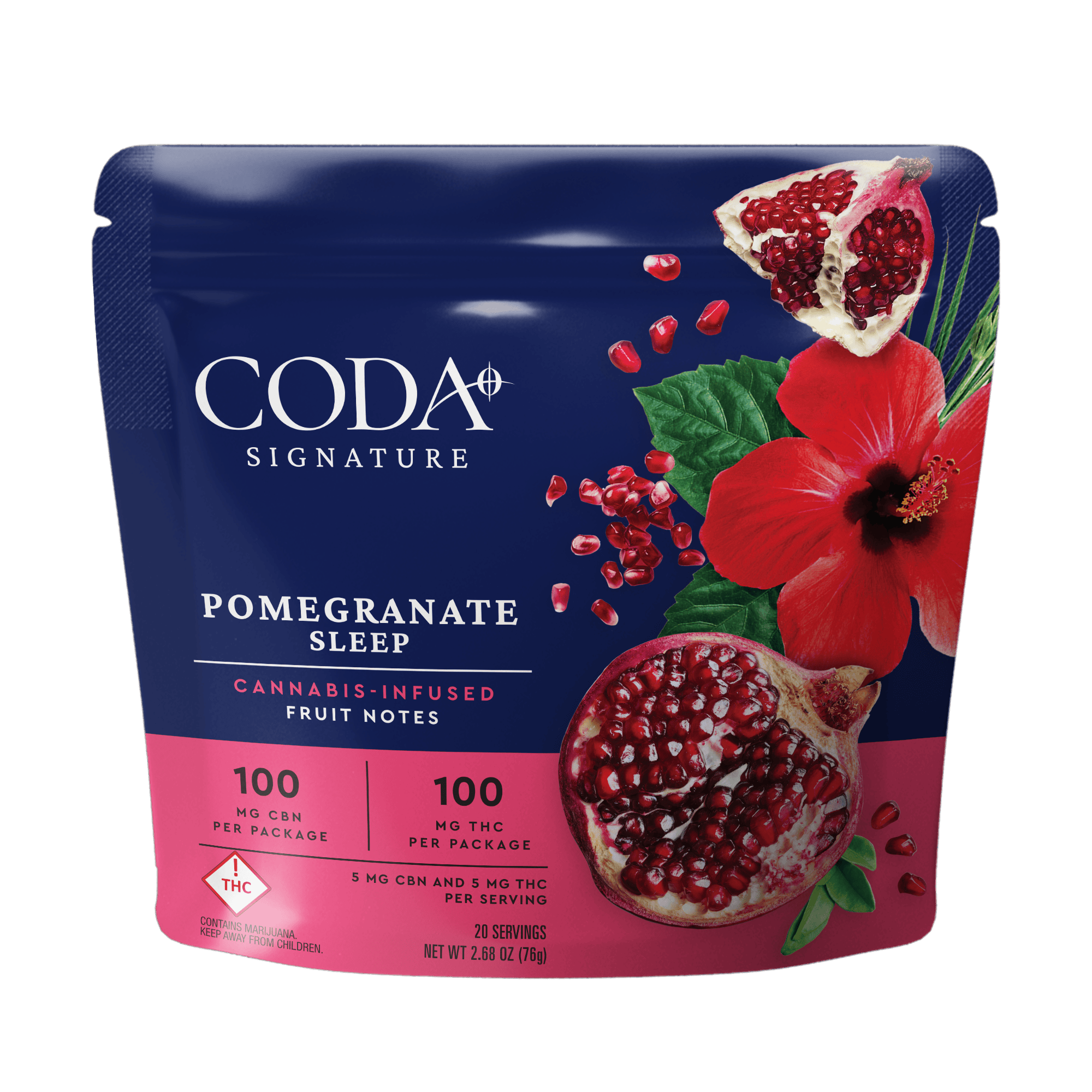 Coda Signature Coda | 100mg 1:1 Gummy | Pineapple & Tropical
