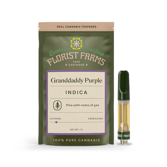 Florist Farms Granddaddy Purple | Vape Cartridge | 1g
