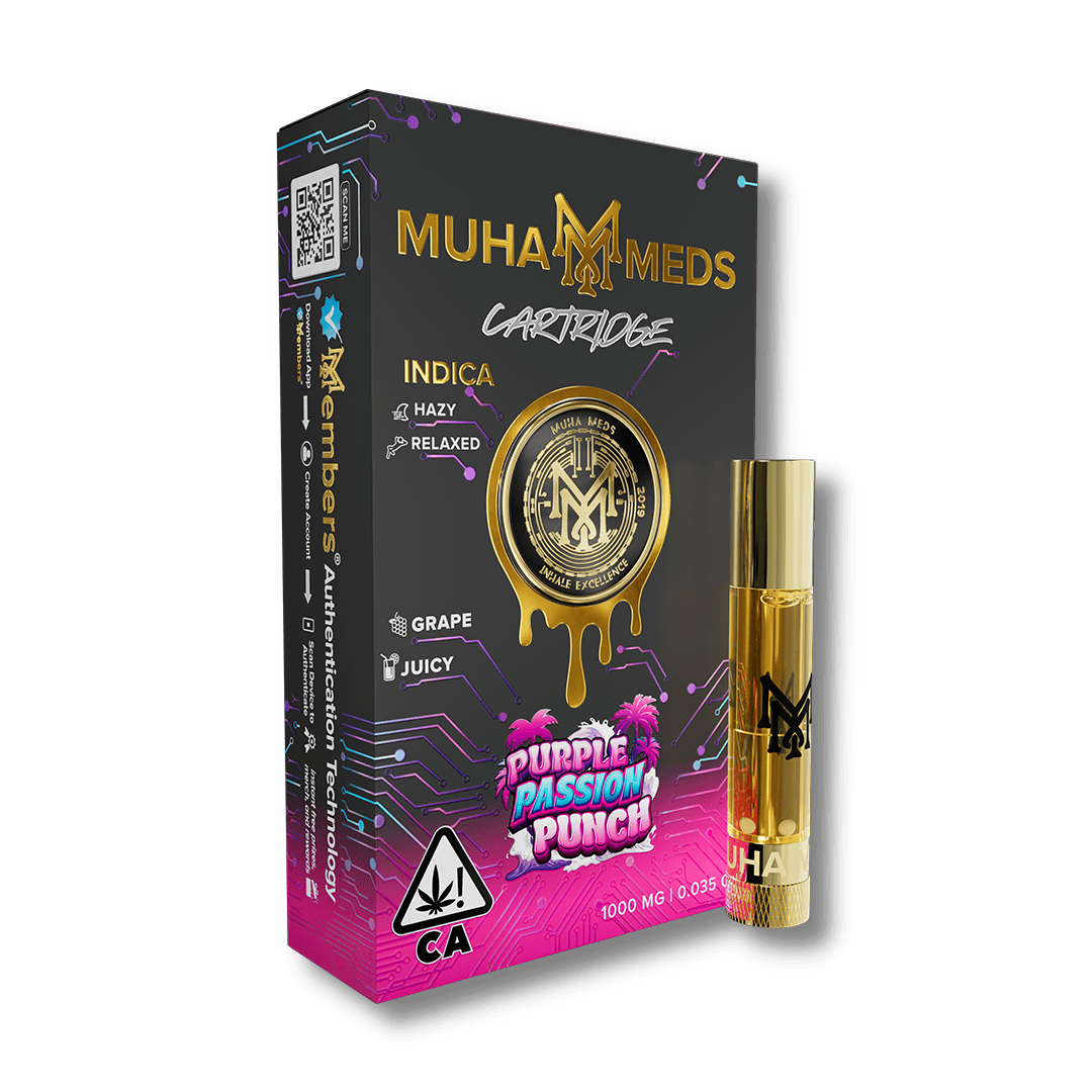 Product: Muha Meds | Vape Cart - 1g - Purple Passion Punch