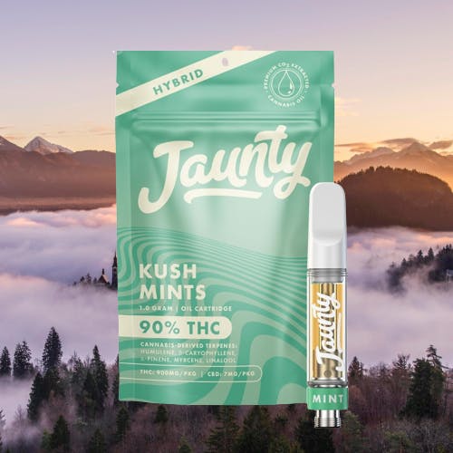 Jaunty Kush Mints Vape Cart 1g Sacred Bloom Cannabis Dispensary