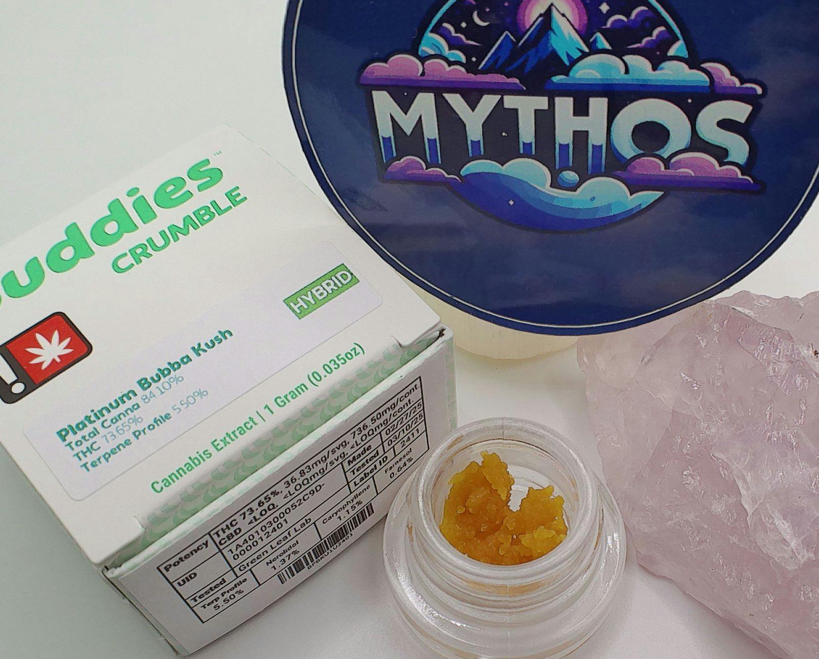 Buddies | Platinum Bubba Kush Crumble