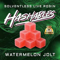 Product Hashables - Watermelon Jolt Live Hash Rosin Gummies (100mg 20pk)