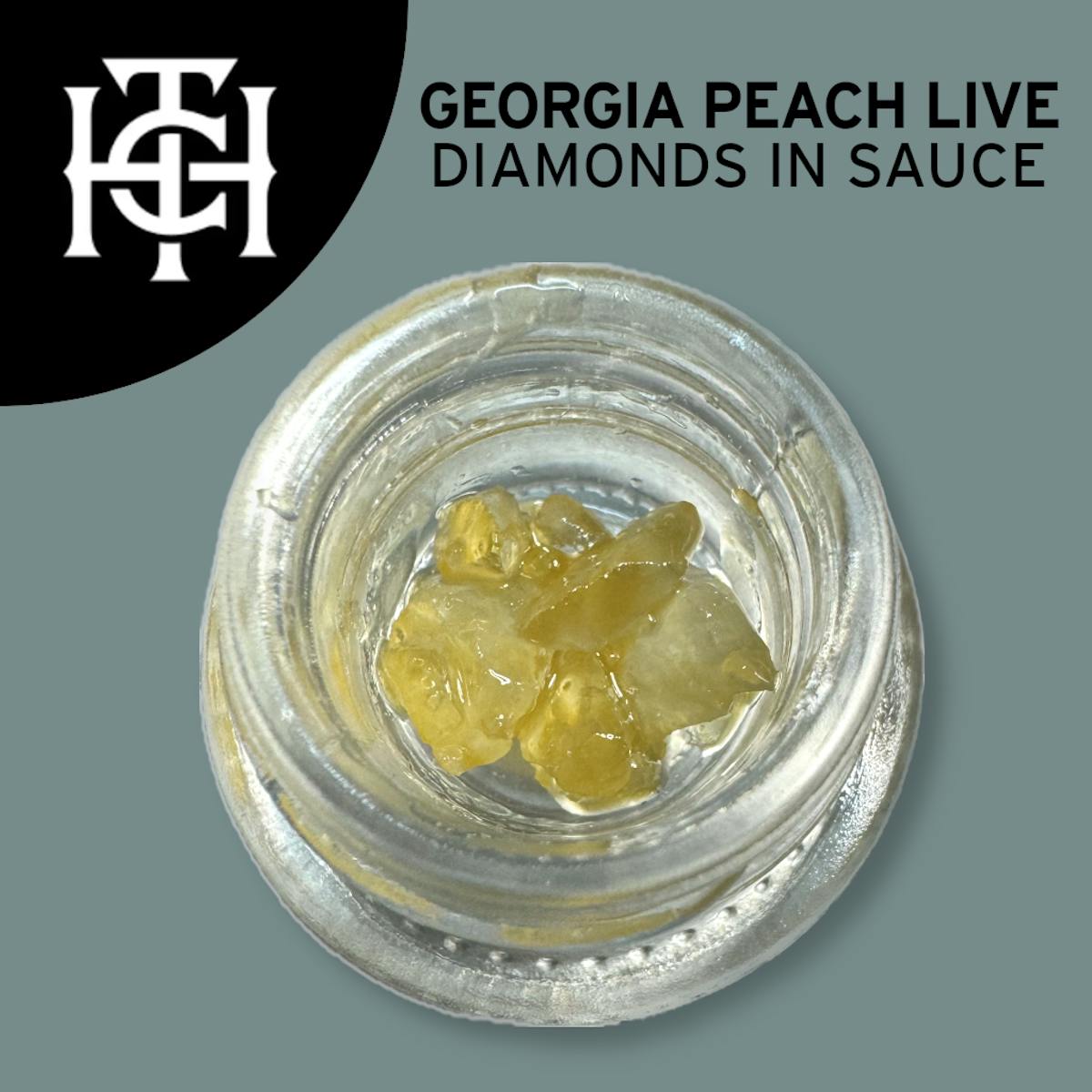 Photo of Georgia Peach LIVE 1g Diamonds in Sauce