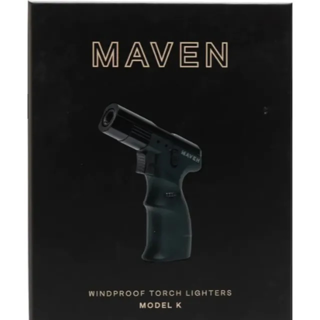 Torch Maven Model K Black (papers rolling supplies)