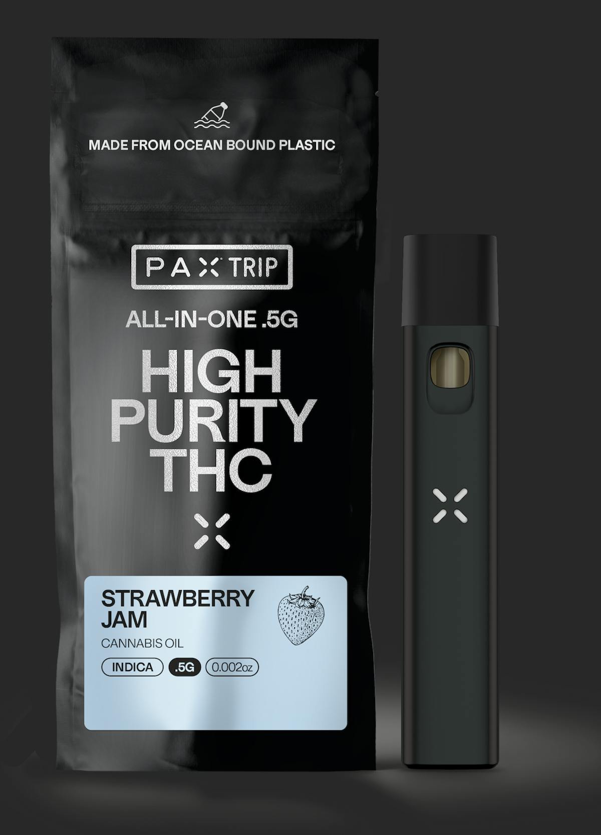Image of Strawberry Jam | .5g All In One Disposable Pax
