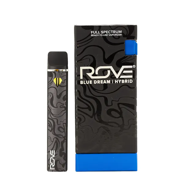 Rove Disposable Live Resin Diamond Blue Dream (H) 1g (hybrid, live resin disposable)