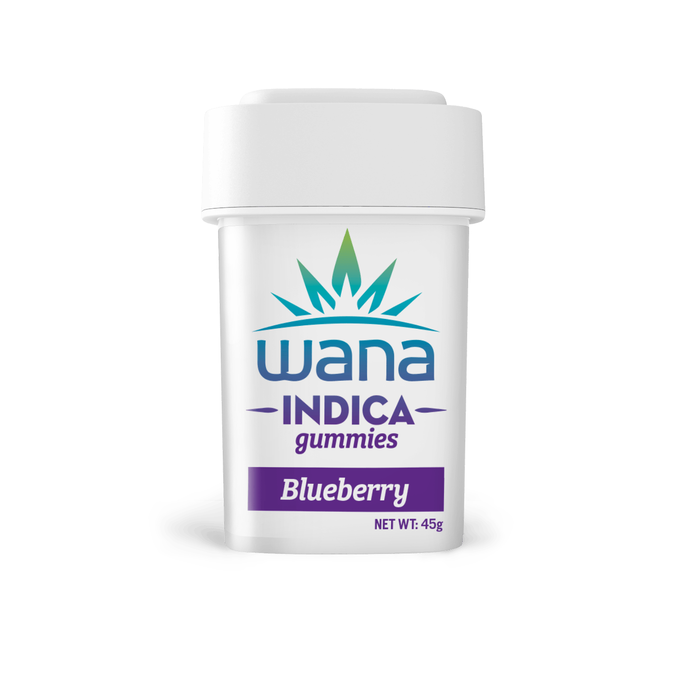 Wana | 100mg Classic Gummies | Blueberry (I)