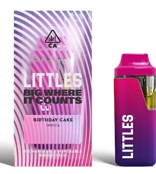 Littles AIO Live Resin Vape | 1ml | Birthday Cake