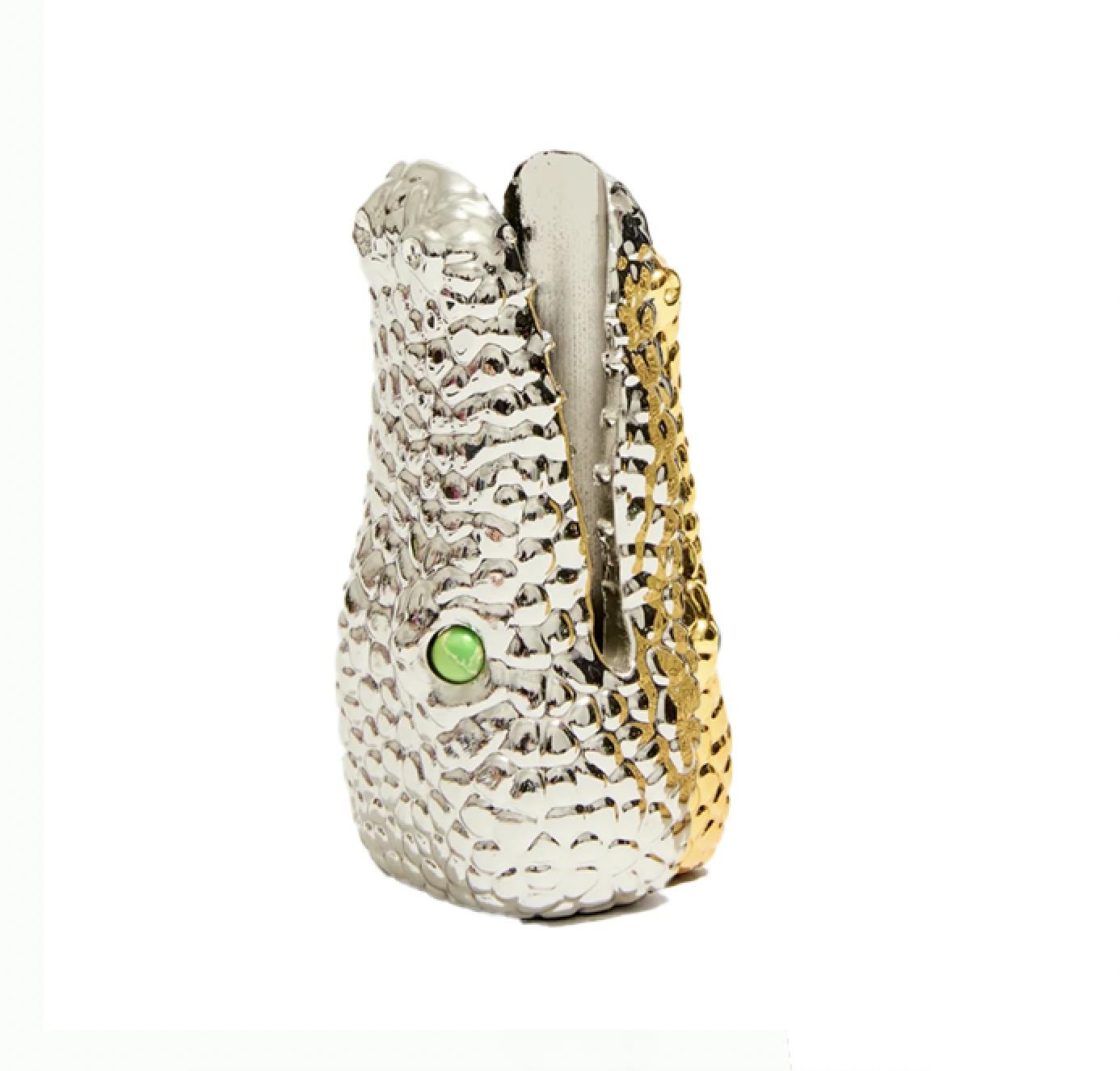 Croc Lighter Case | Gold