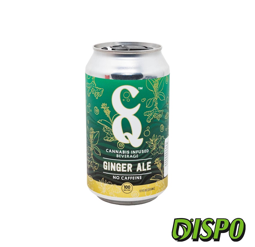 CQ - Ginger Ale 100mg Infused Soda