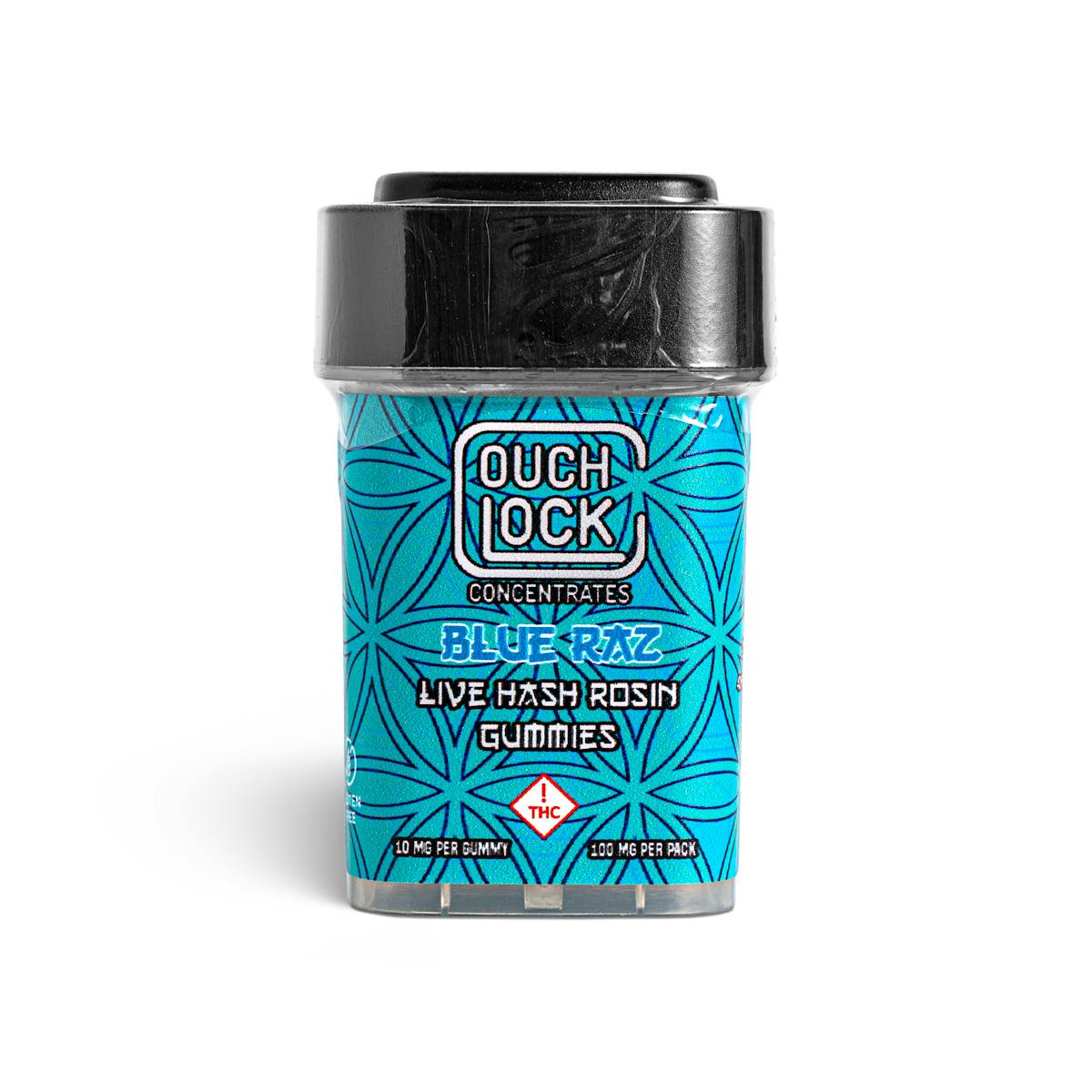 Photo of Blue Raz Hash Rosin Gummies – 100mg