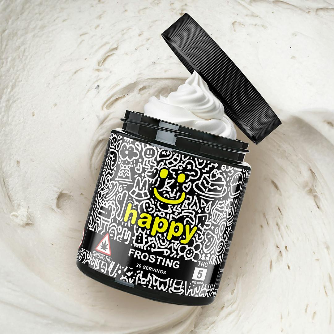 Product: Happy | Frosting - 100mg THC