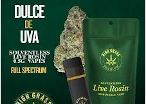 Dulce De Uva | Live Rosin Solventless Disposable-1
