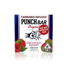 Punch | Chocolate | Solventless | Dark Chocolate Raspberry | 100mg