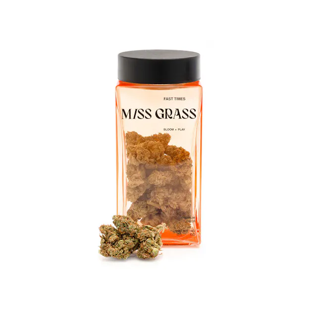 Miss Grass Smalls Fast Times Northern Lemon Lights 14g (sativa, small buds)