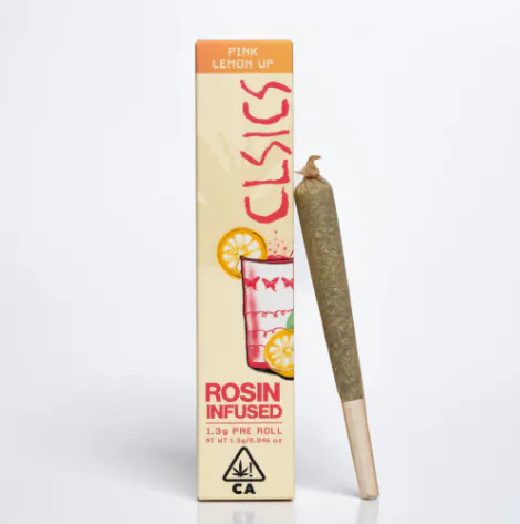 Clsics Rosin Infused Preroll - Pink Lemon Up 1.3g at Harborside