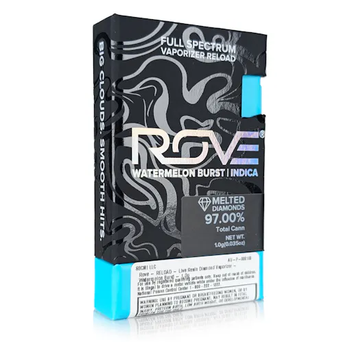 Watermelon Burst | Melted Diamond Live Resin Vaporizer | 1.0g (Reload)-1