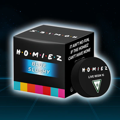 Homiez - 1g Live Resin - Blue Slushy