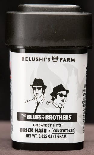 Product: Detroit Muscle | Brick Hash | Belushi's Farm