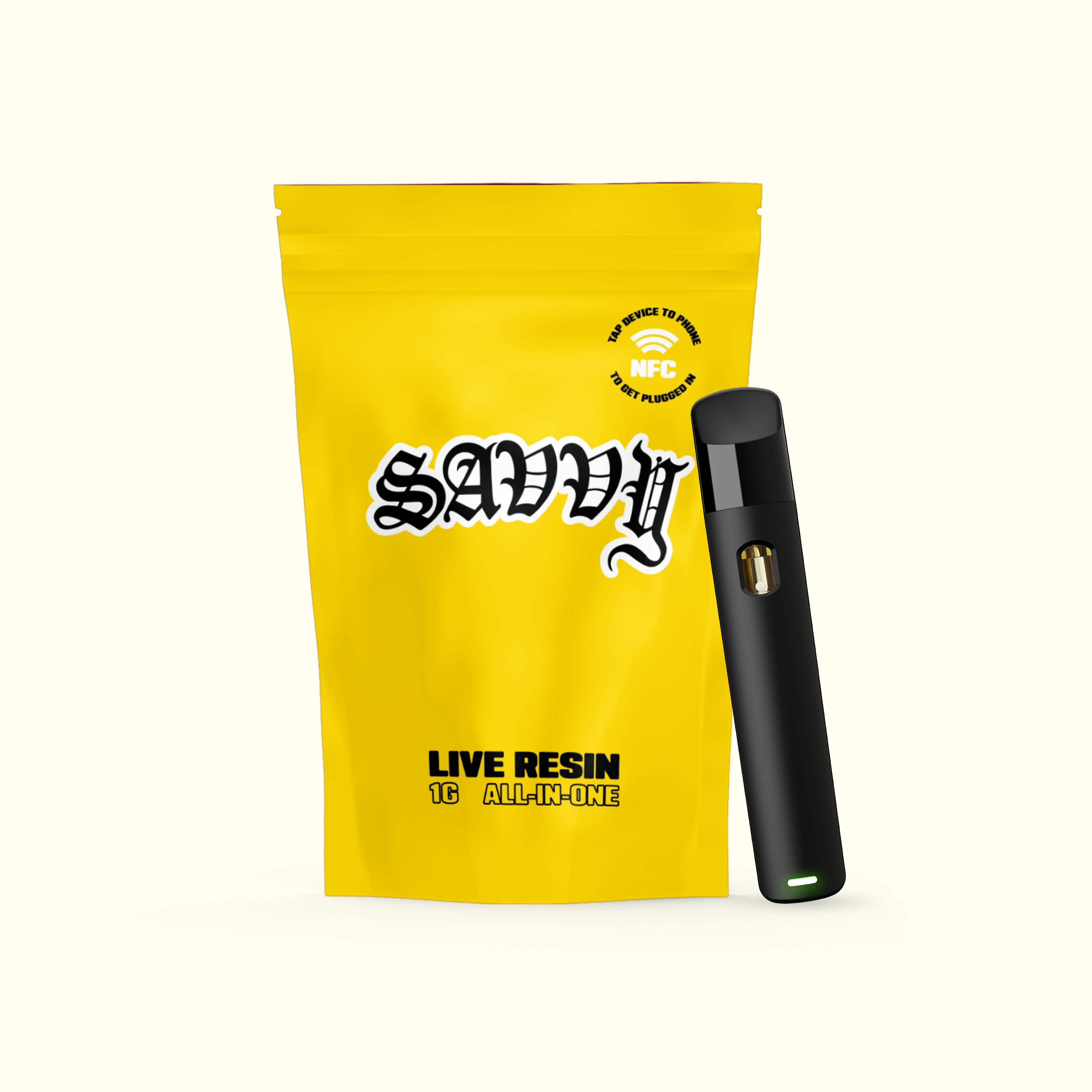 Savvy 1g Live Resin Disposable - Redneck ZaZa