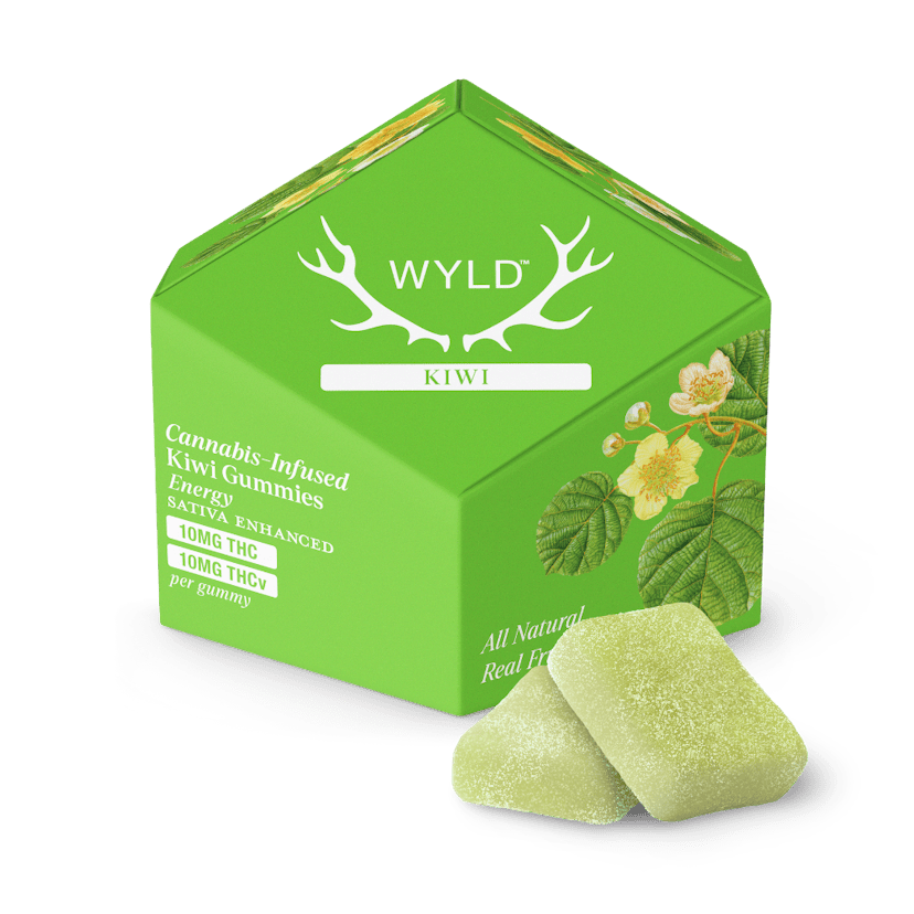 Kiwi 2:1 THCv + Sativa Enhanced Gummies