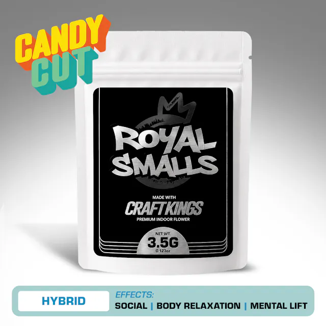 Craft Kings Royal Smalls Candy Cut 3.5g (hybrid, small buds)