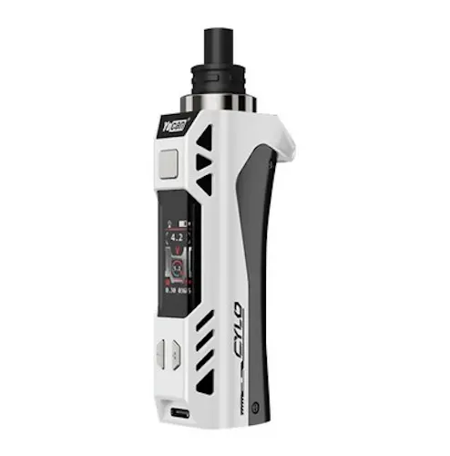 Yocan Cylo | Pro Adjustable Battery w/ OLED | White+Black-active