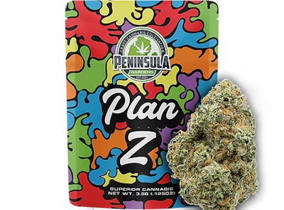Peninsula - 3.5g Prepack - Plan Z - FLOWER by Peninsula Gardens at King of Budz