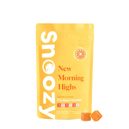 Snoozy | New Morning Highs | Sativa | Edible | 20 Pk-active